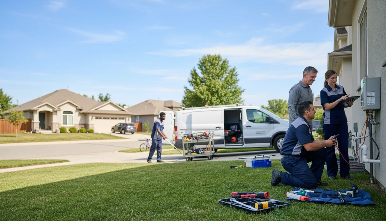 Tankless water heater service in Gifford, PA